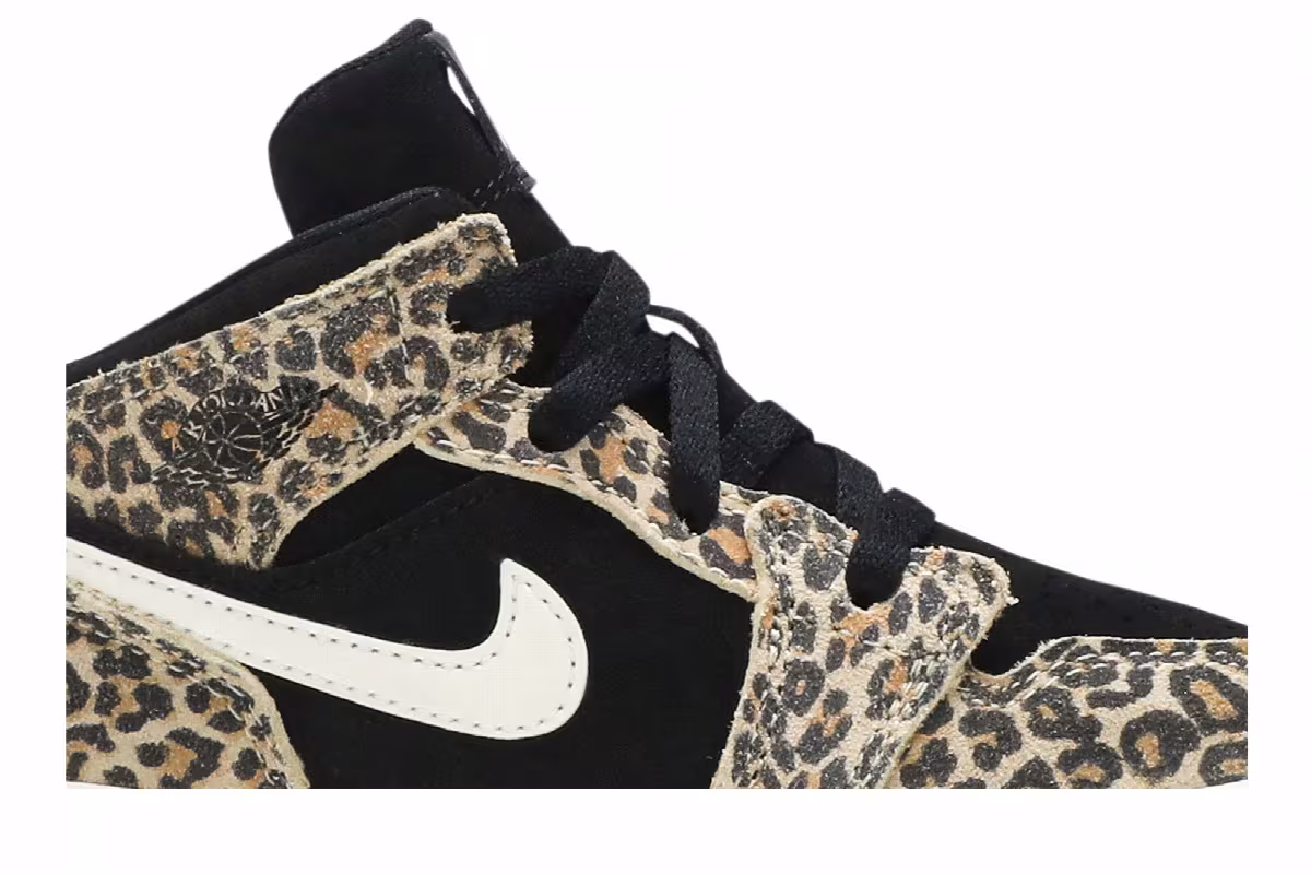 Air Jordan 1 Mid SE TD Cheetah, view 3