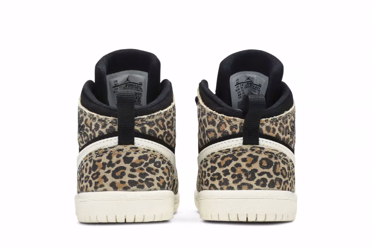 Air Jordan 1 Mid SE TD Cheetah, view 7