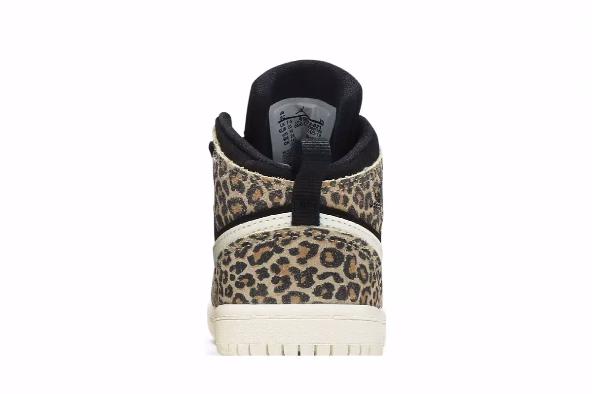 Air Jordan 1 Mid SE TD Cheetah, view 8