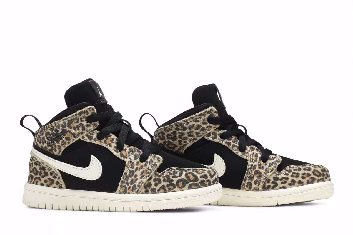 Air Jordan 1 Mid SE TD Cheetah, view 9