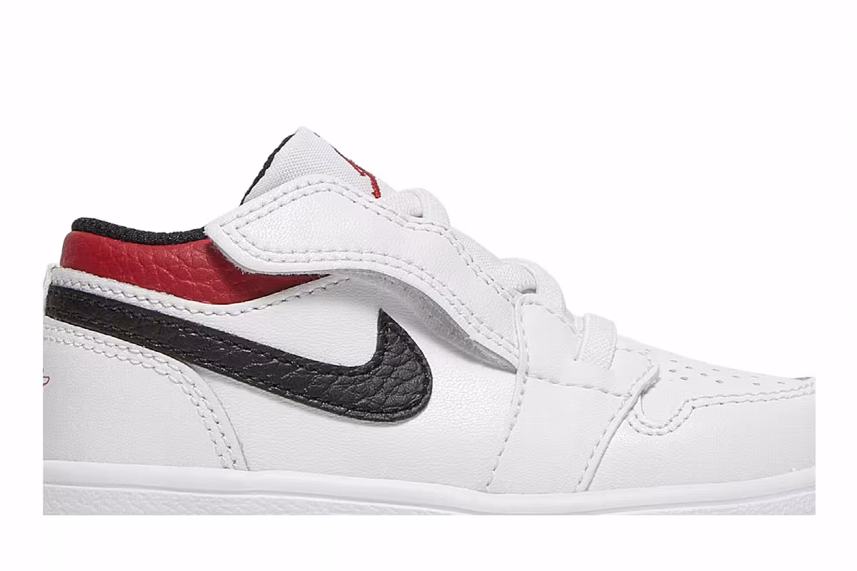 Air Jordan 1 Low ALT TD White Gym Red, view 3