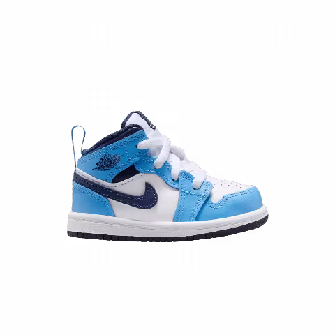 Air Jordan 1 Mid TD 'University Blue Midnight Navy'
