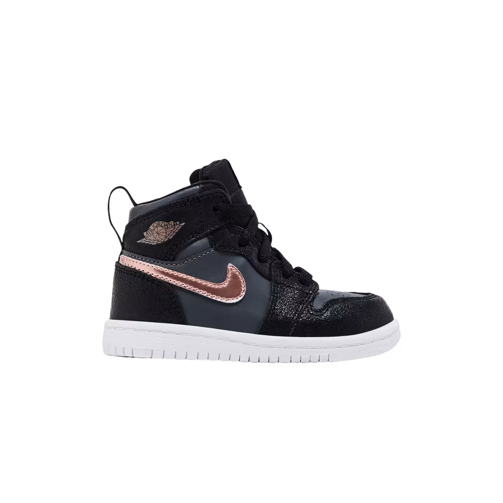Air Jordan 1 High BT Black Metallic Red Bronze