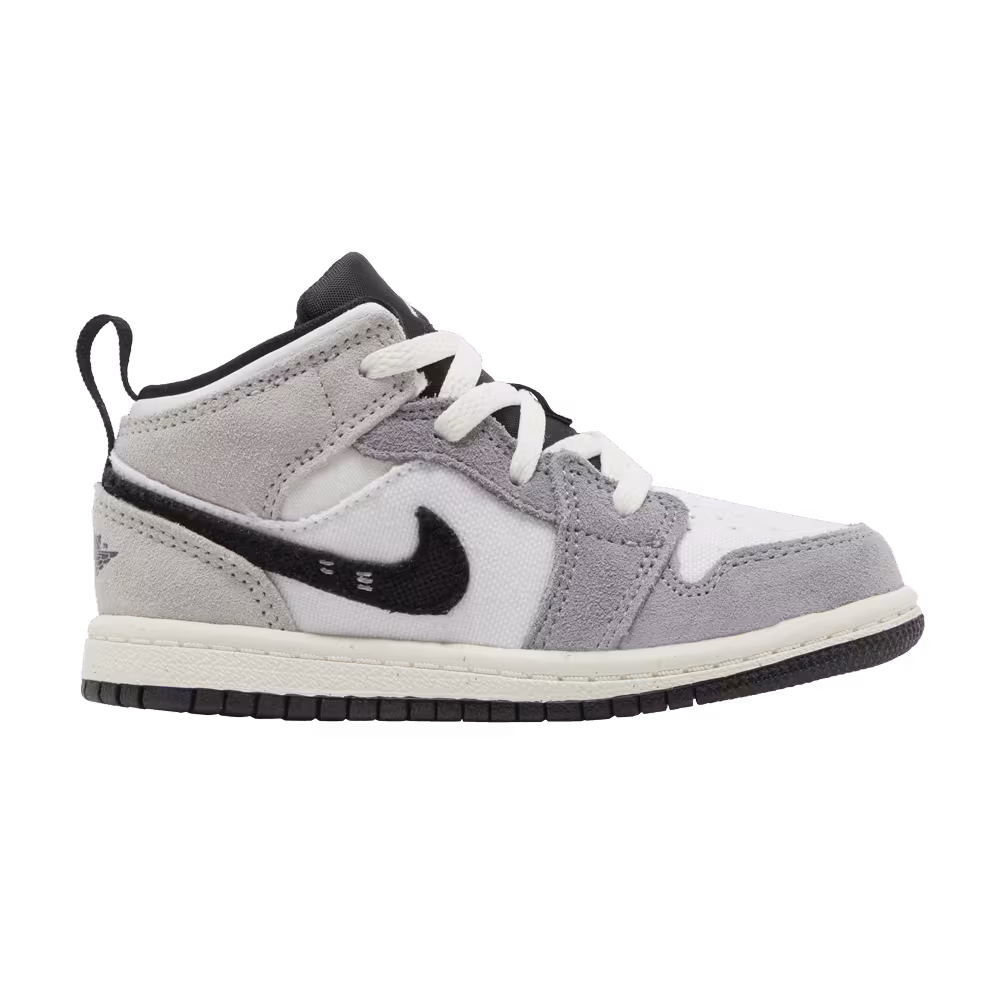Air Jordan 1 Mid SE Craft TD Inside Out - Cement Grey