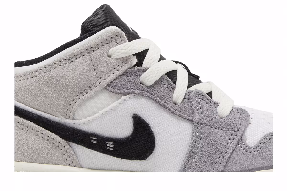 Air Jordan 1 Mid SE Craft TD Inside Out - Cement Grey, view 3