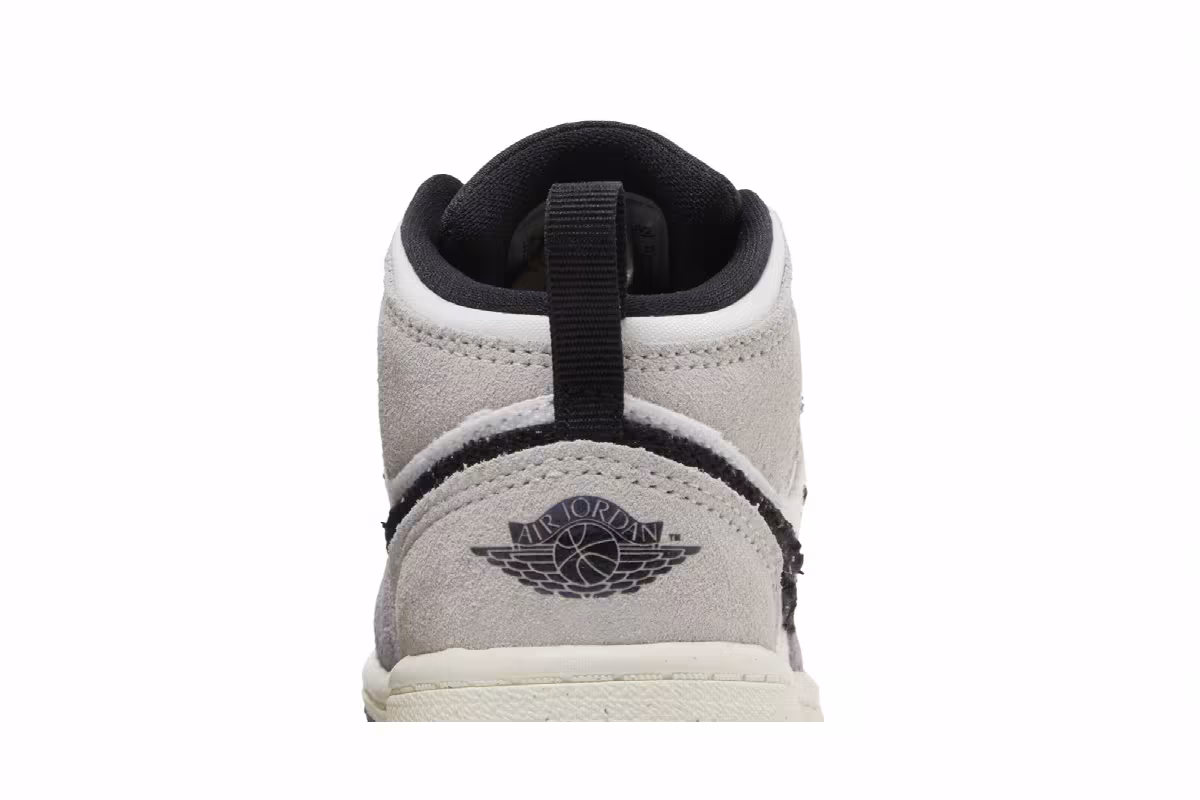 Air Jordan 1 Mid SE Craft TD Inside Out - Cement Grey, view 8