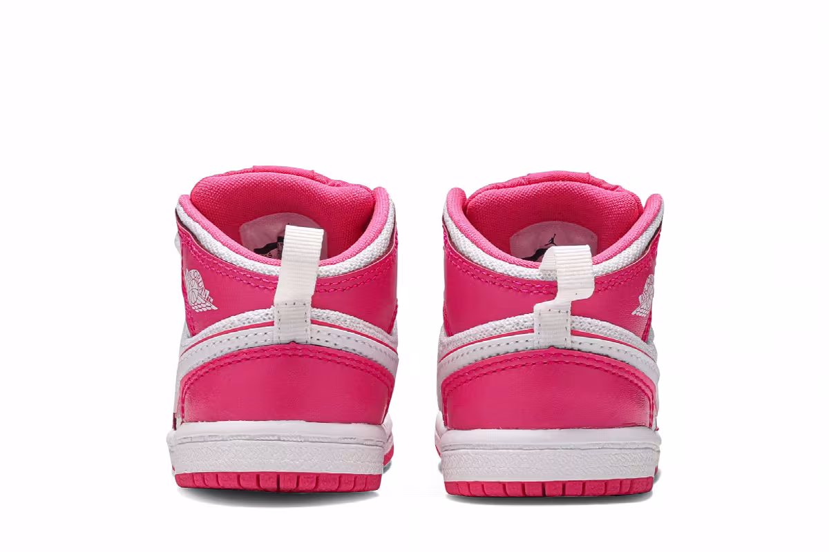 Air Jordan 1 Mid TD Hyper Pink, view 7