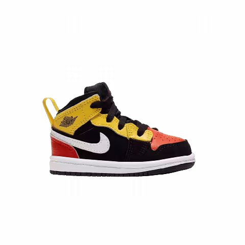 Air Jordan 1 Mid SE TD 'Amarillo Team Orange'