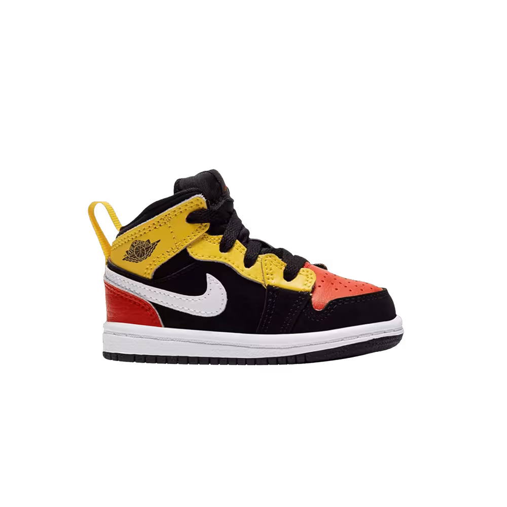 Air Jordan 1 Mid SE TD Amarillo Team Orange