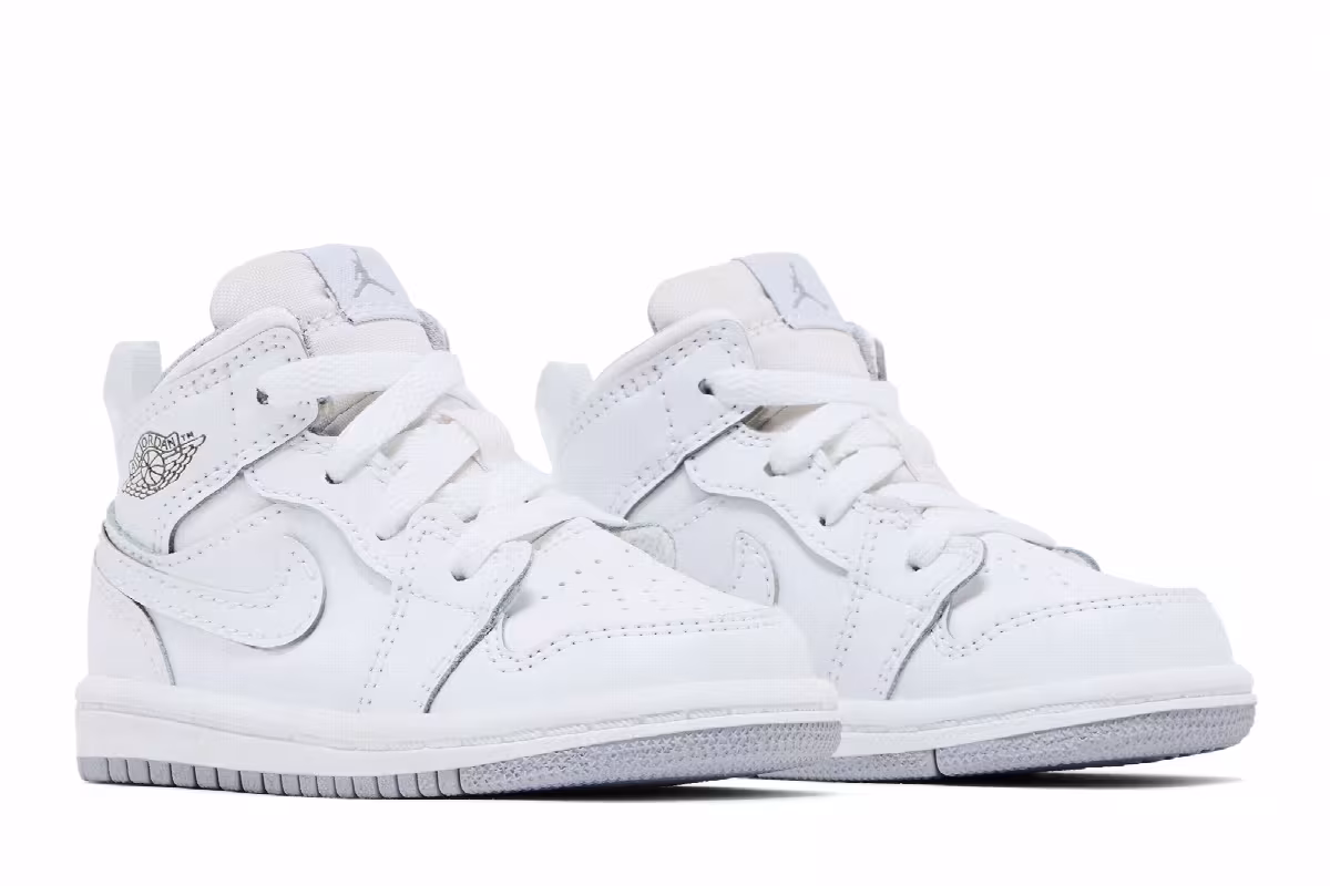 Air Jordan 1 Mid TD Wolf Grey, view 9