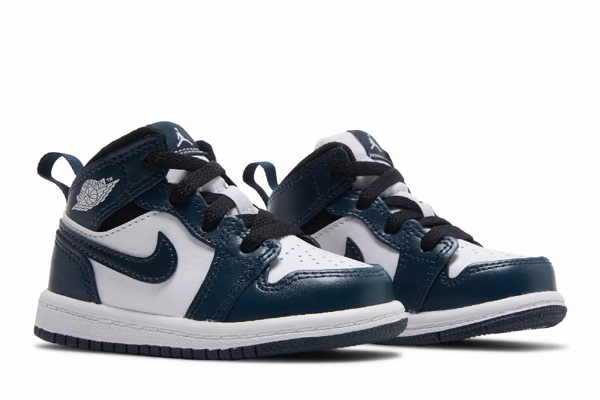 Air Jordan 1 Mid TD Armory Navy, view 9