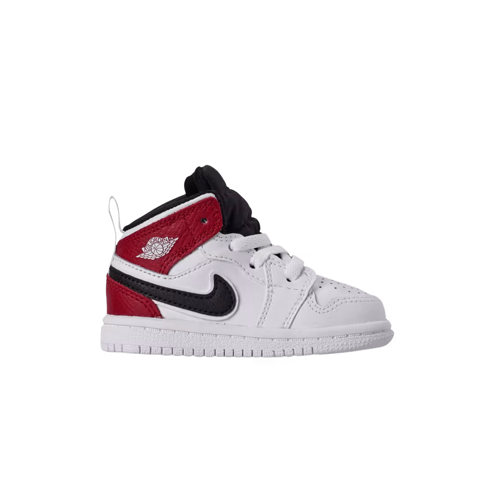 Air Jordan 1 Mid TD White Gym Red