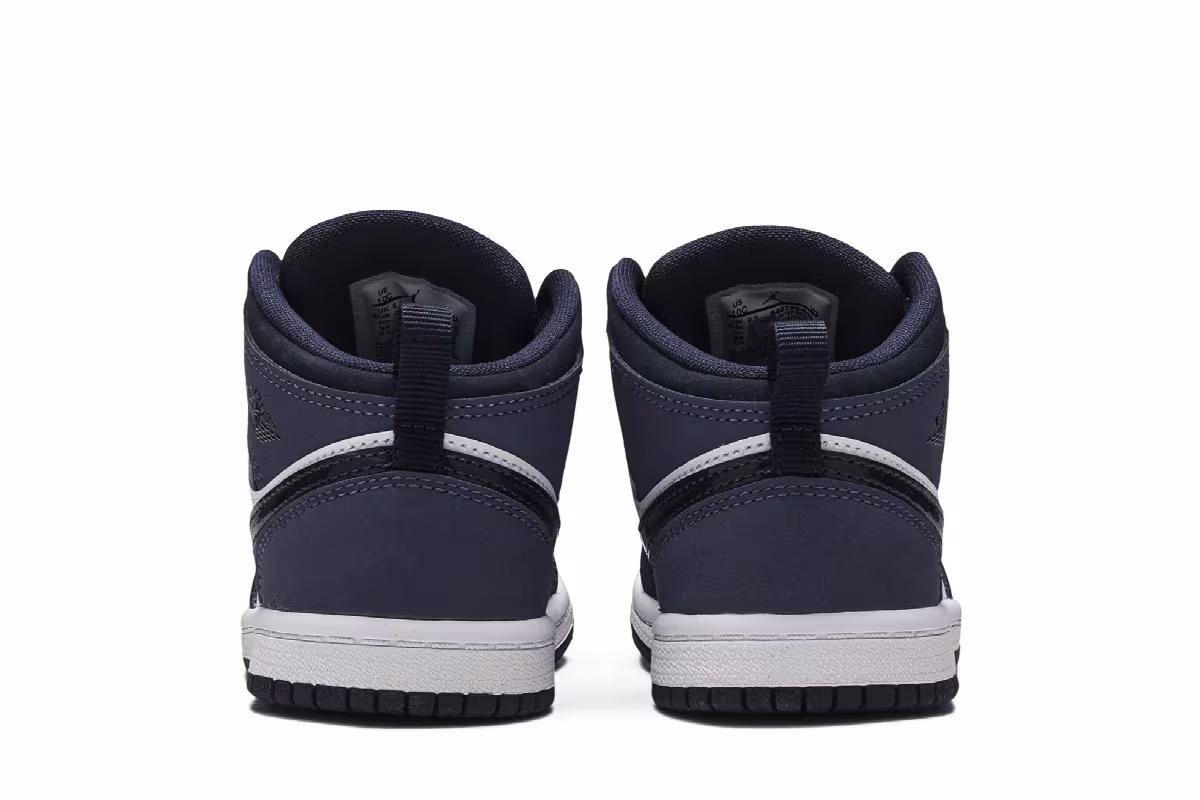 Air Jordan 1 Mid TD Obsidian Sanded Purple, view 7