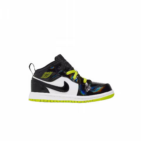 Air Jordan 1 Mid TD 'Black Cyber'