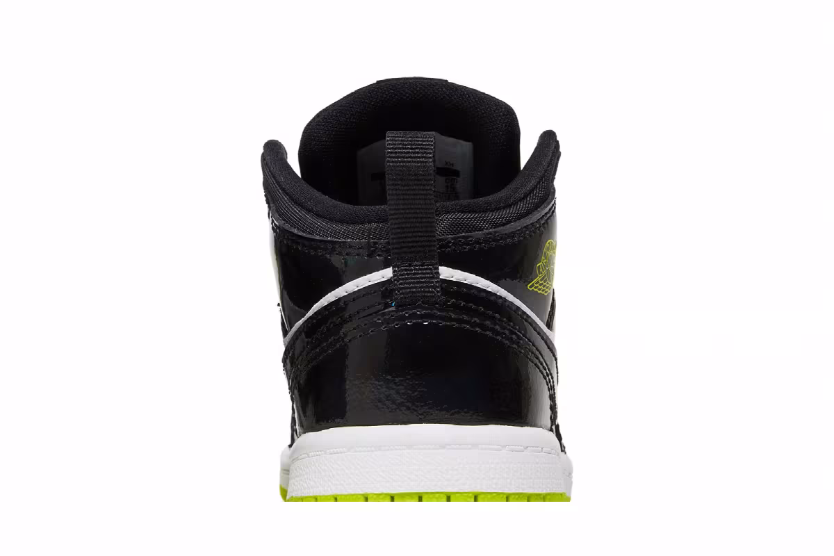 Air Jordan 1 Mid TD Black Cyber, view 8