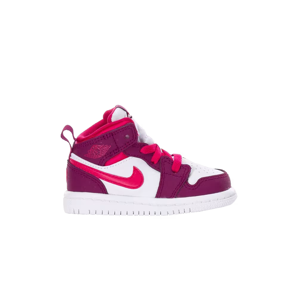 Air Jordan 1 Mid TD True Berry Rush Pink