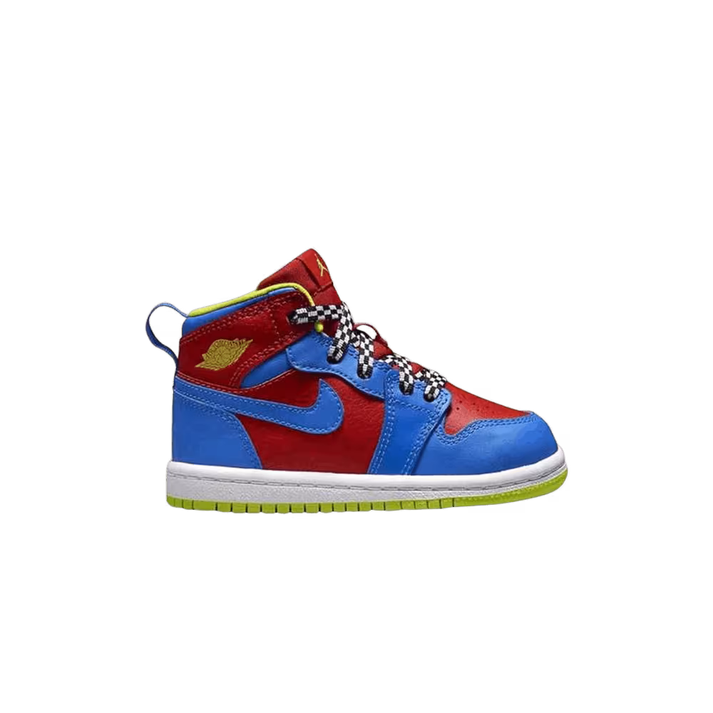 Air Jordan 1 High TD Cyber Red Blue