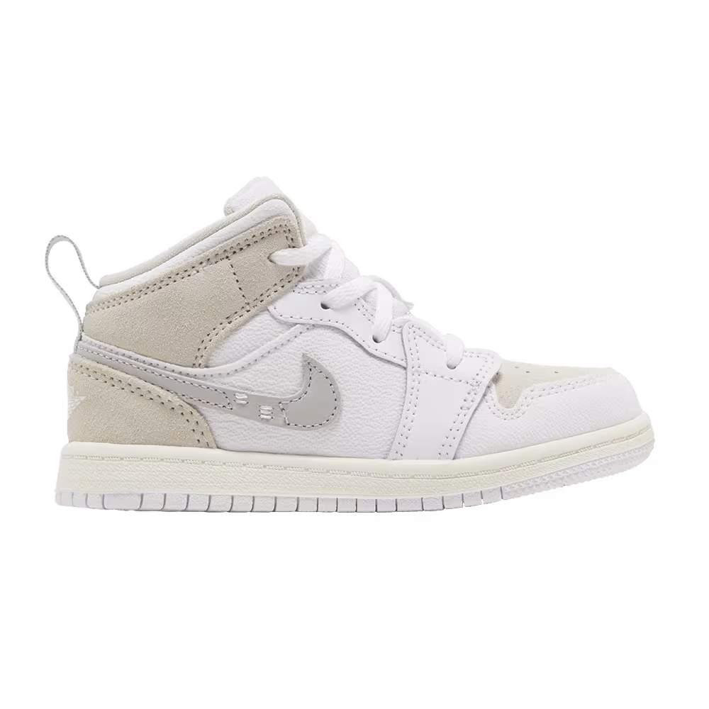 Air Jordan 1 Mid SE Craft TD Inside Out - White Sail
