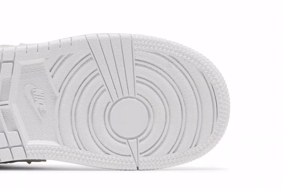 Air Jordan 1 Mid SE Craft TD Inside Out - White Sail, view 6