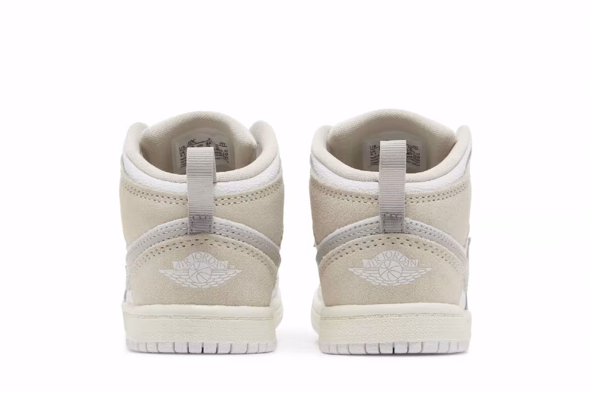 Air Jordan 1 Mid SE Craft TD Inside Out - White Sail, view 7
