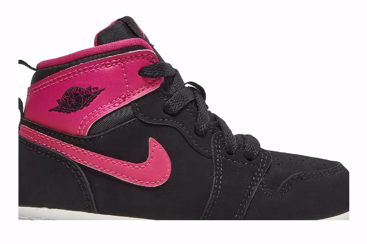Air Jordan 1 High TD Vivid Pink, view 3
