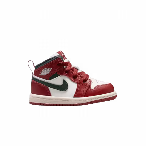 Air Jordan 1 Mid TD 'Redstone Midnight Green'