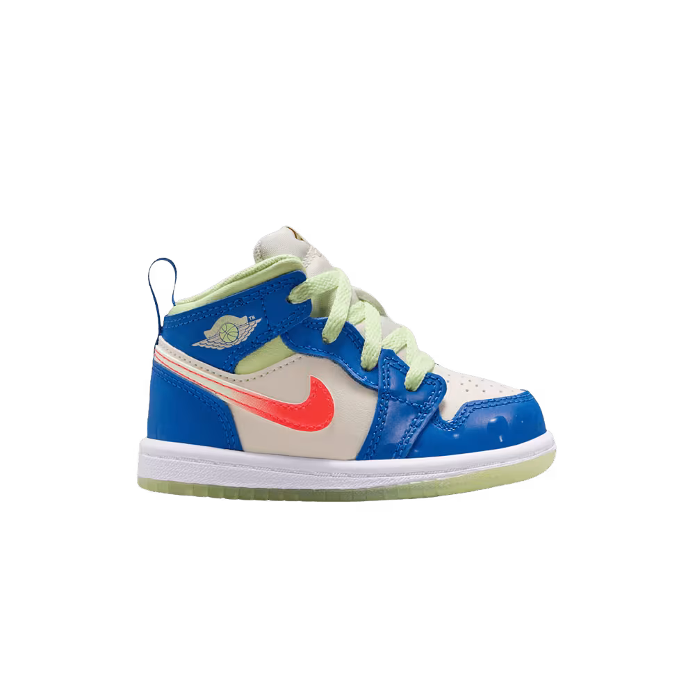 Air Jordan 1 Mid TD Game Royal Pale Ivory
