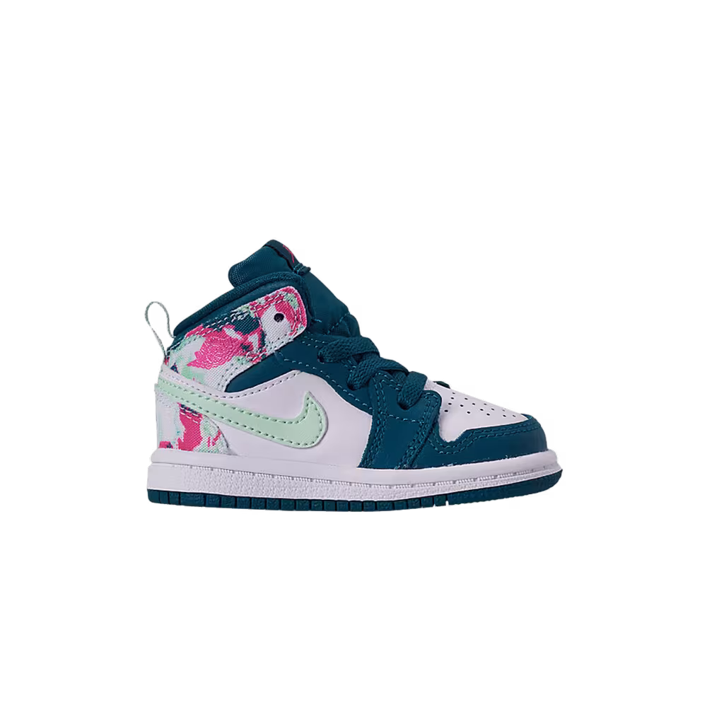 Air Jordan 1 Mid TD Green Abyss Frosted Spruce