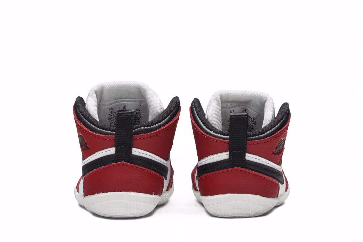 Air Jordan 1 Bootie TD White Varsity Red, view 7