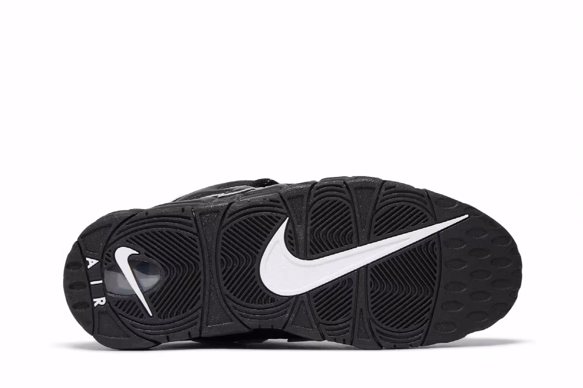 AMBUSH x Nike Air More Uptempo Low Black, view 5