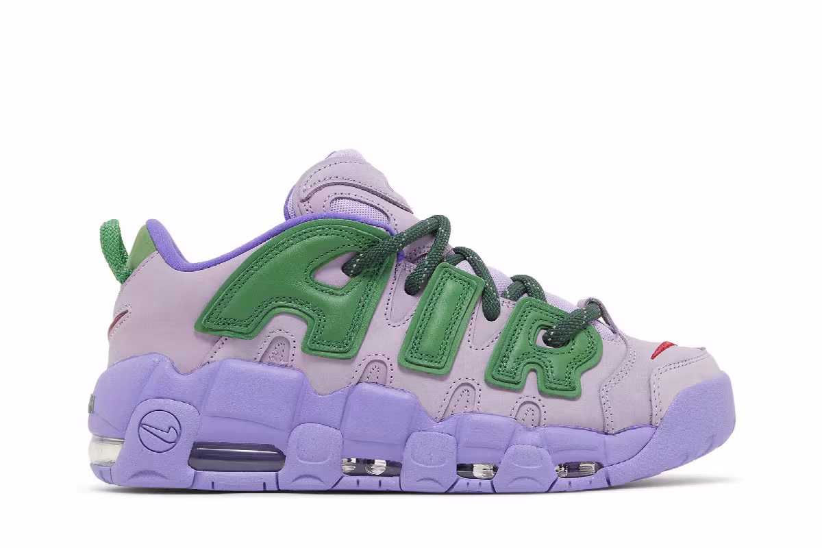AMBUSH x Nike Air More Uptempo Low Lilac, view 2