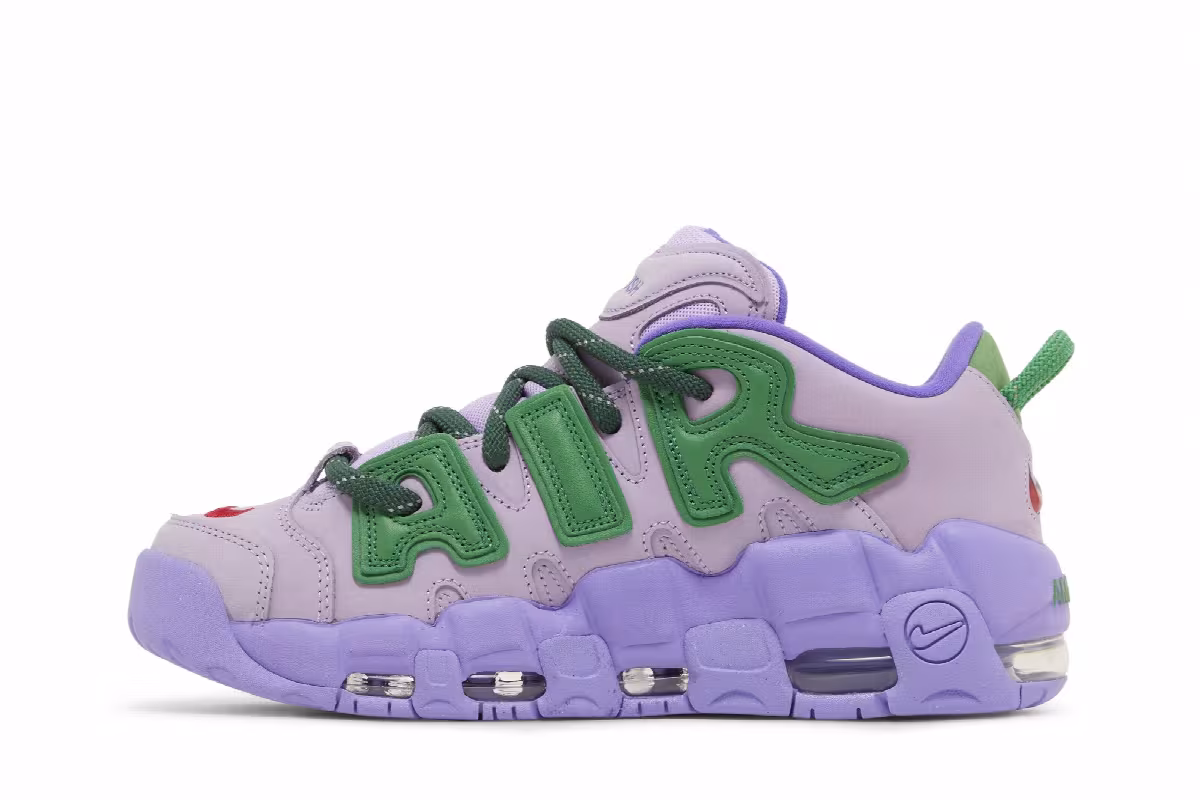 AMBUSH x Nike Air More Uptempo Low Lilac, view 4