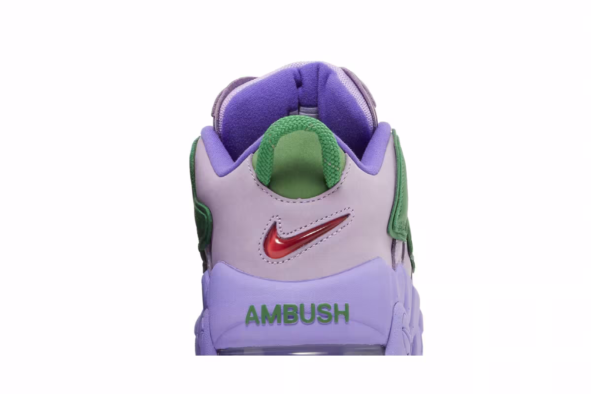 AMBUSH x Nike Air More Uptempo Low Lilac, view 8