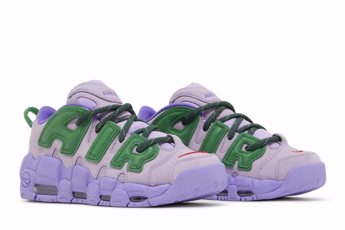 AMBUSH x Nike Air More Uptempo Low Lilac, view 9