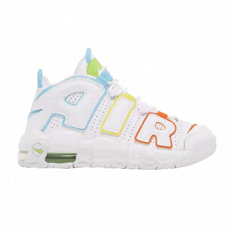 Nike Air More Uptempo GS 'White Rainbow'