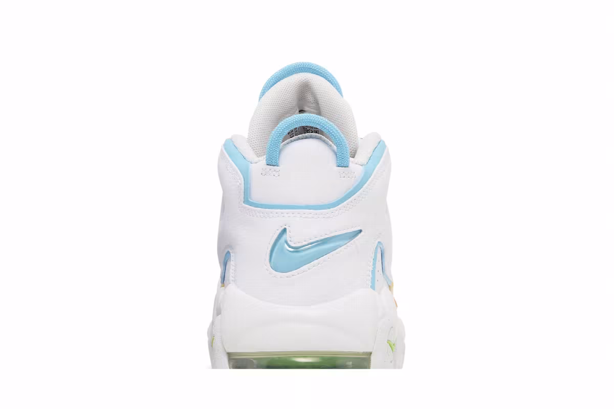 Nike Air More Uptempo GS White Rainbow, view 8
