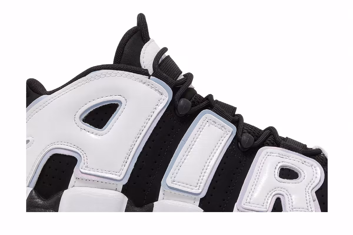 Nike Air More Uptempo GS Black Cobalt Bliss, view 3