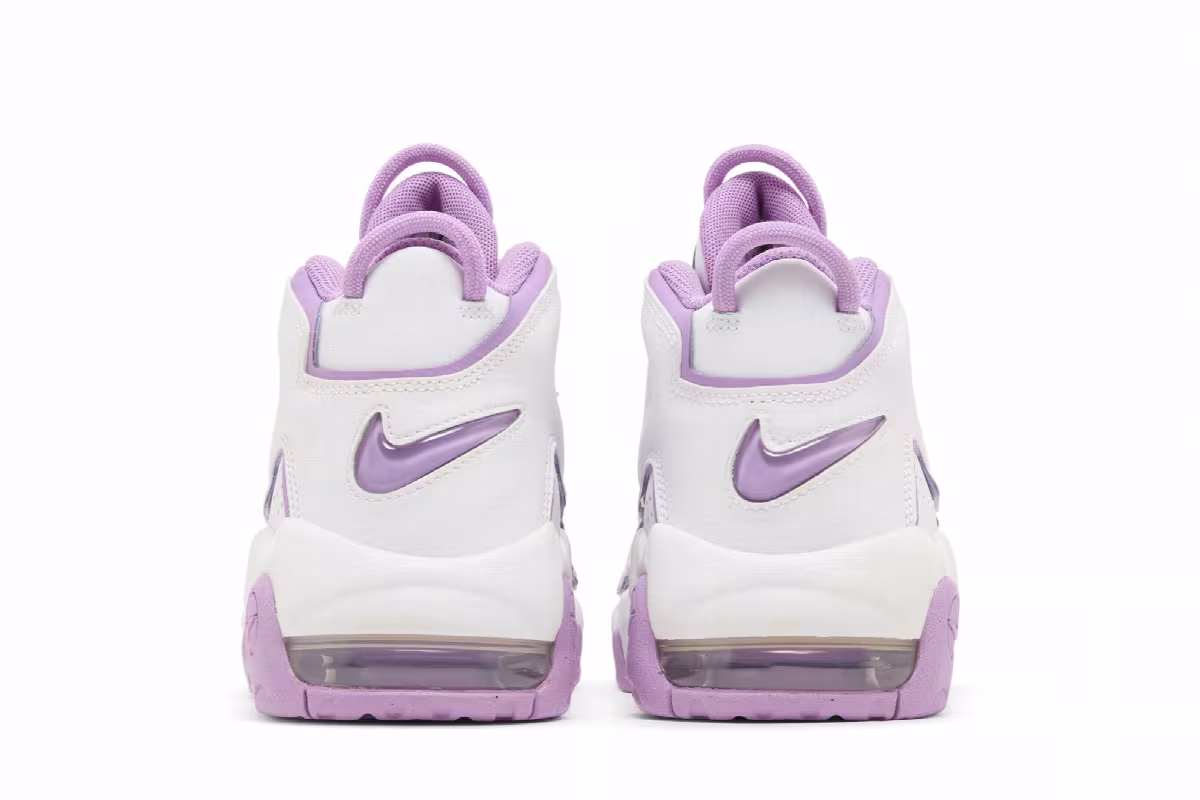 Nike Air More Uptempo GS White Rush Fuchsia, view 7