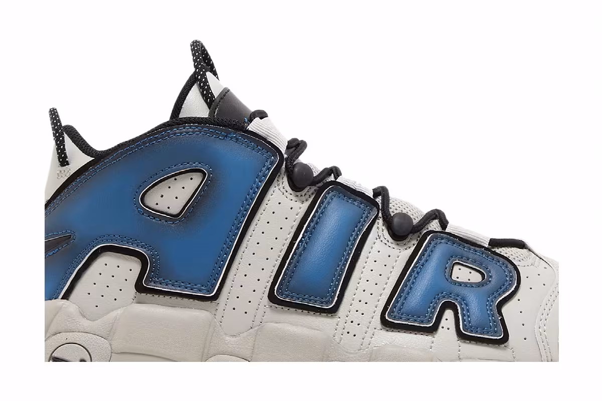 Nike Air More Uptempo Industrial Blue, view 3