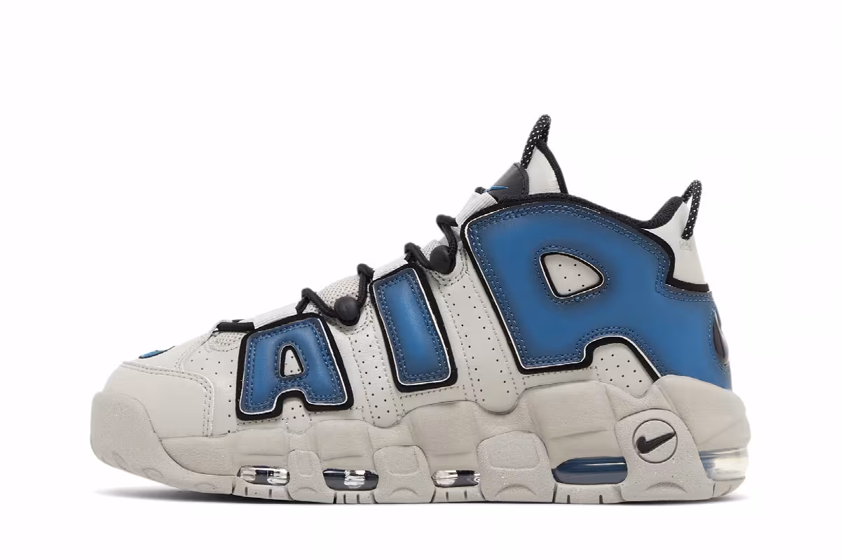Nike Air More Uptempo Industrial Blue, view 4