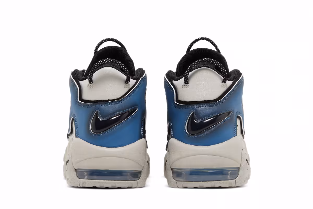 Nike Air More Uptempo Industrial Blue, view 7
