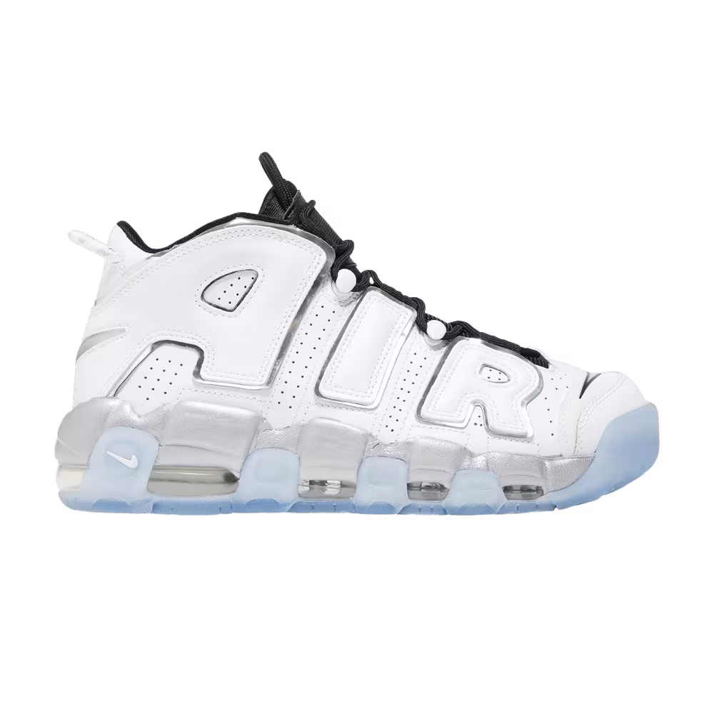 Nike Women's Air More Uptempo White Chrome