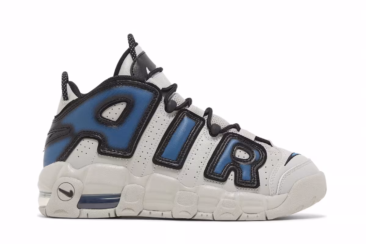 Nike Air More Uptempo Industrial Blue, view 2