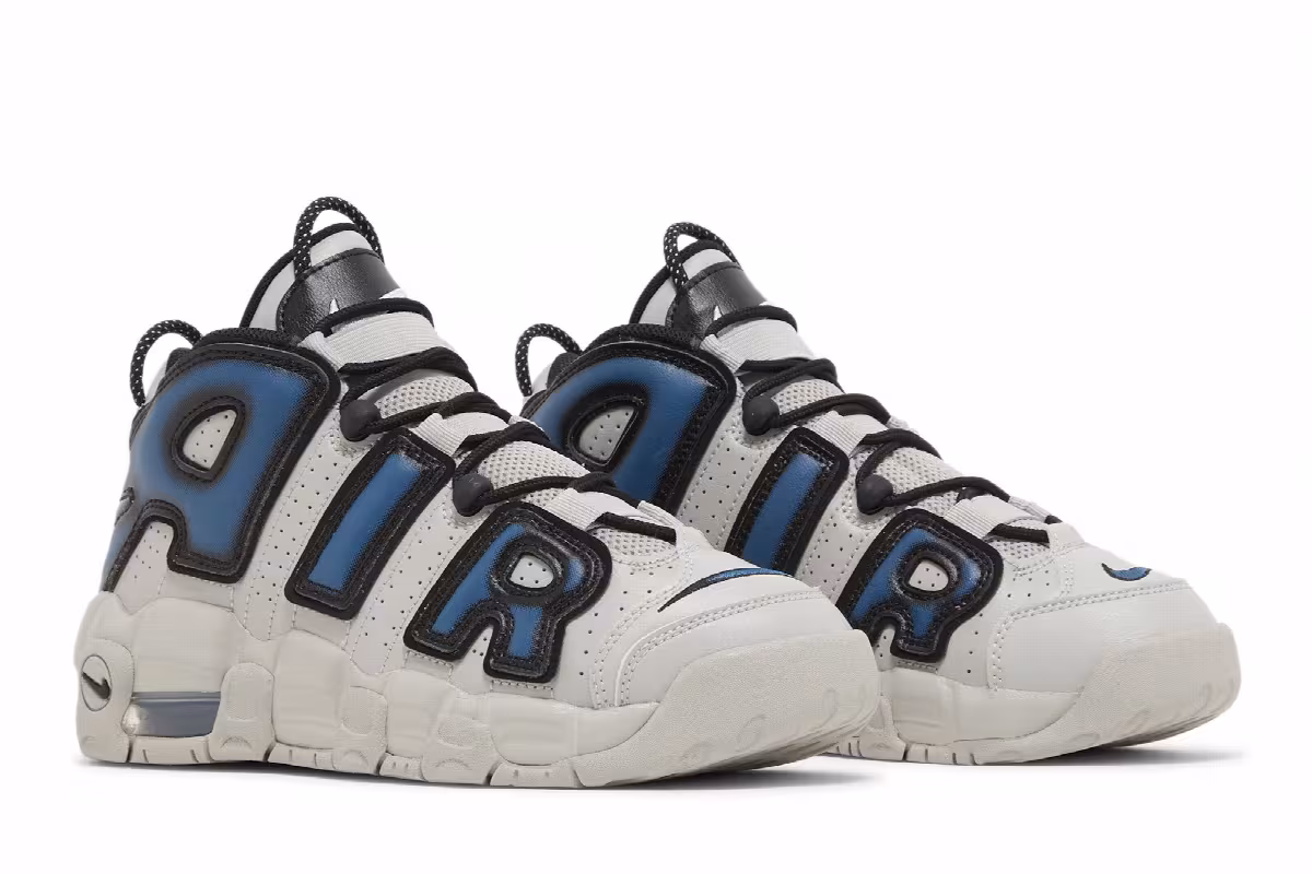 Nike Air More Uptempo Industrial Blue, view 9