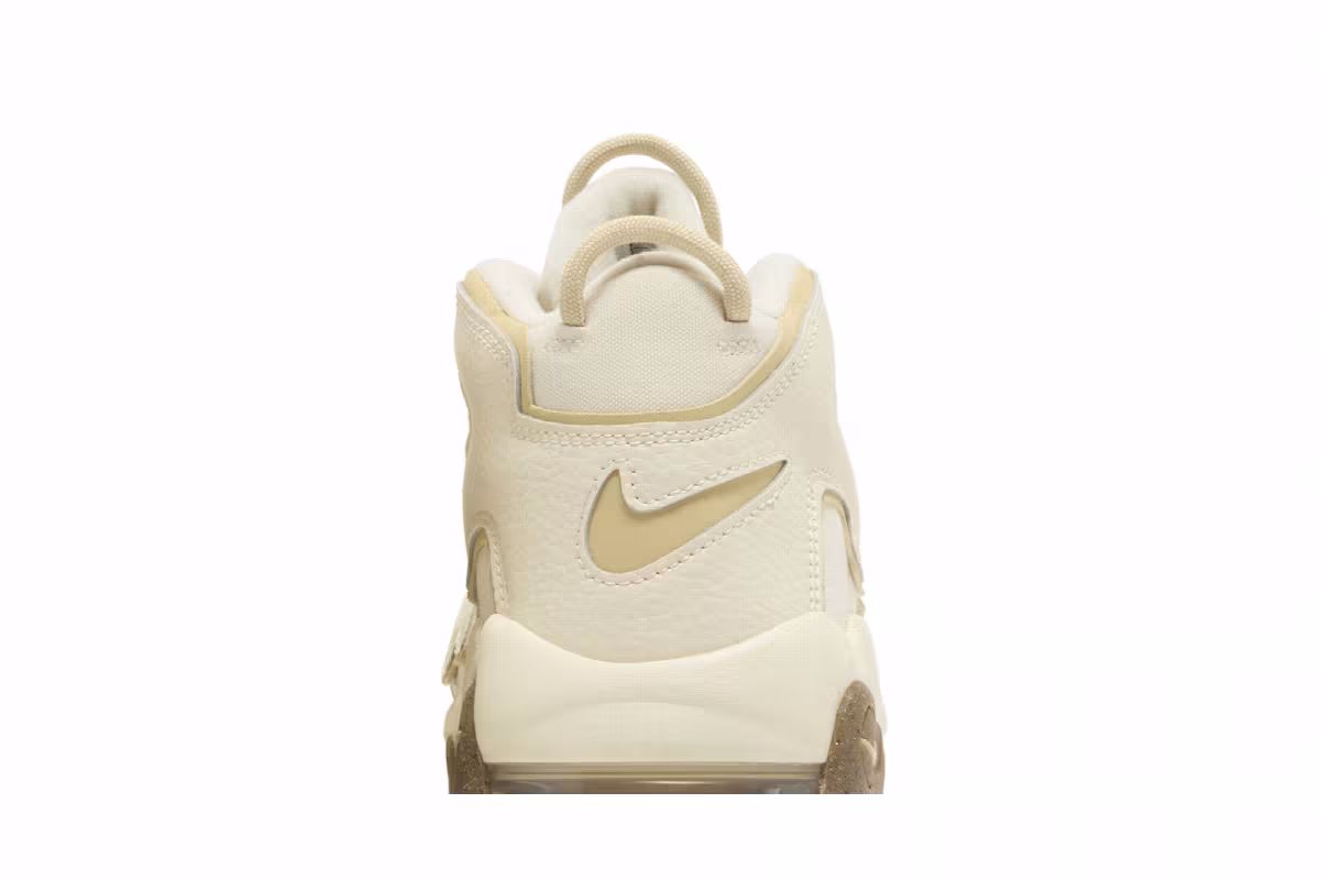 Nike Air More Uptempo GS Coconut Milk Team Gold, view 8