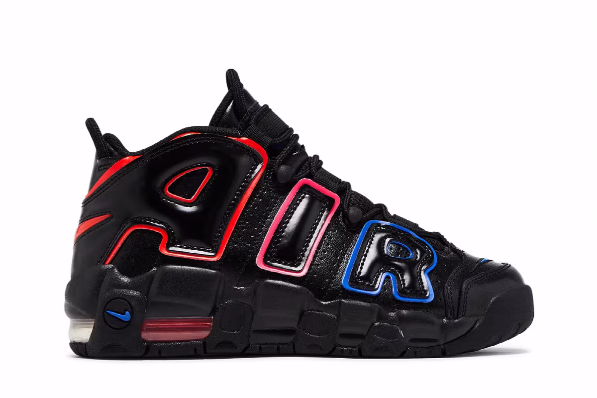 Nike Air More Uptempo GS Electric, view 2