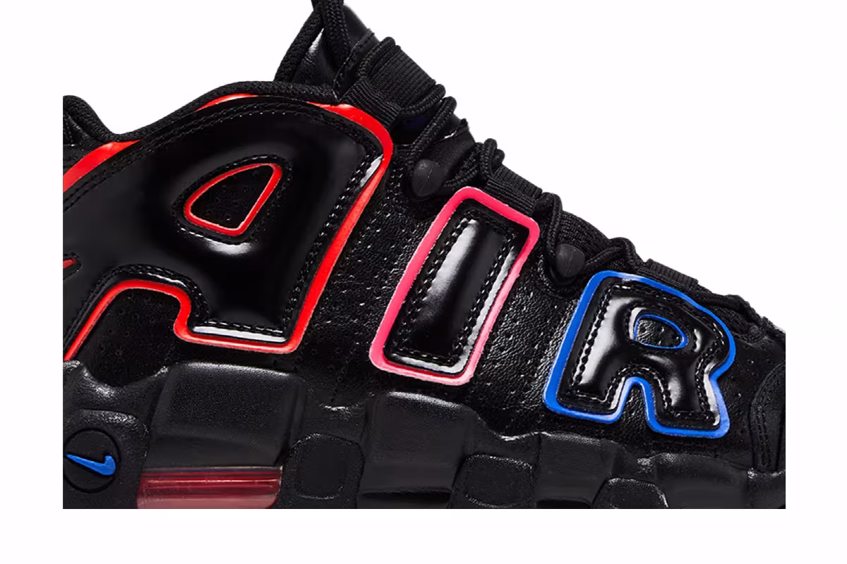 Nike Air More Uptempo GS Electric, view 3