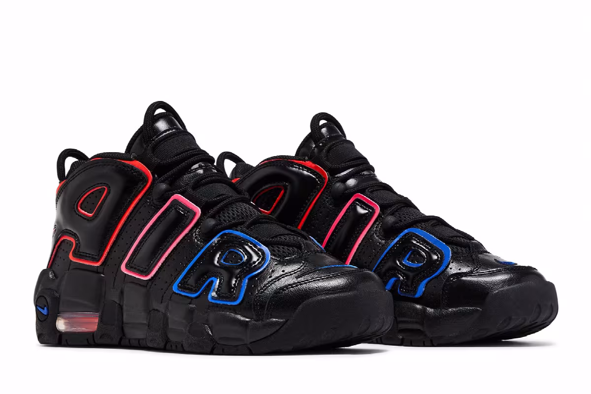Nike Air More Uptempo GS Electric, view 9