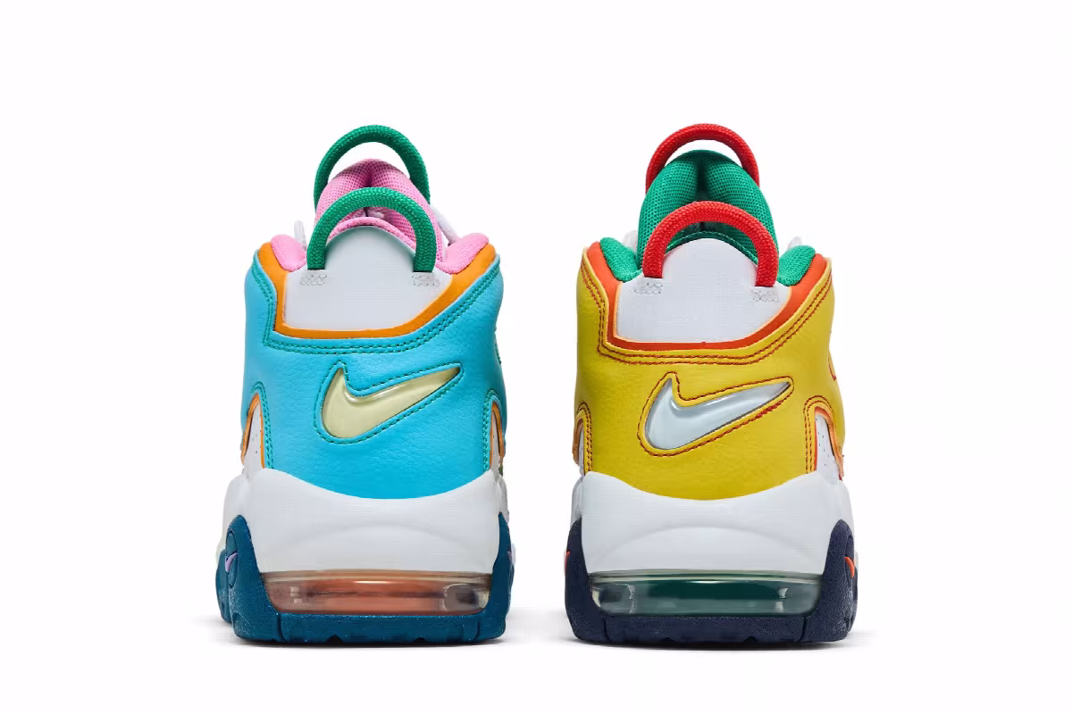 Nike Air More Uptempo GS What The, view 7