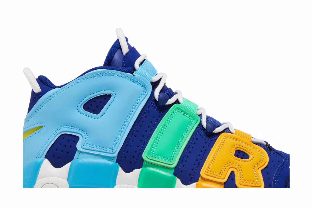 Nike Air More Uptempo GS Kaleidoscope, view 3
